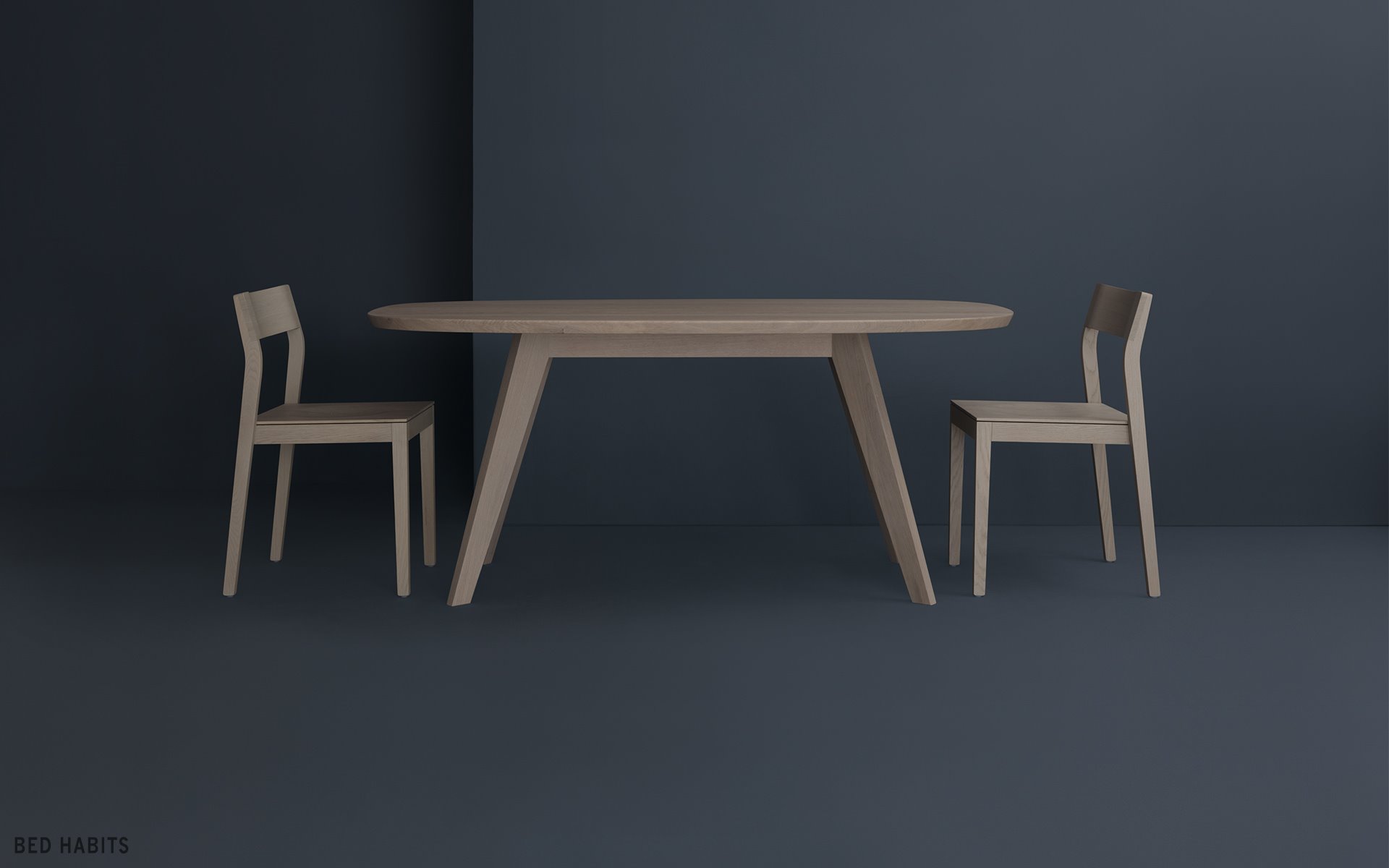 Designtable Cena BedHabits serieZ 15